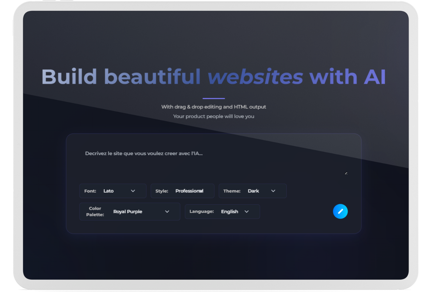 Studio Orfolio - Website Builder